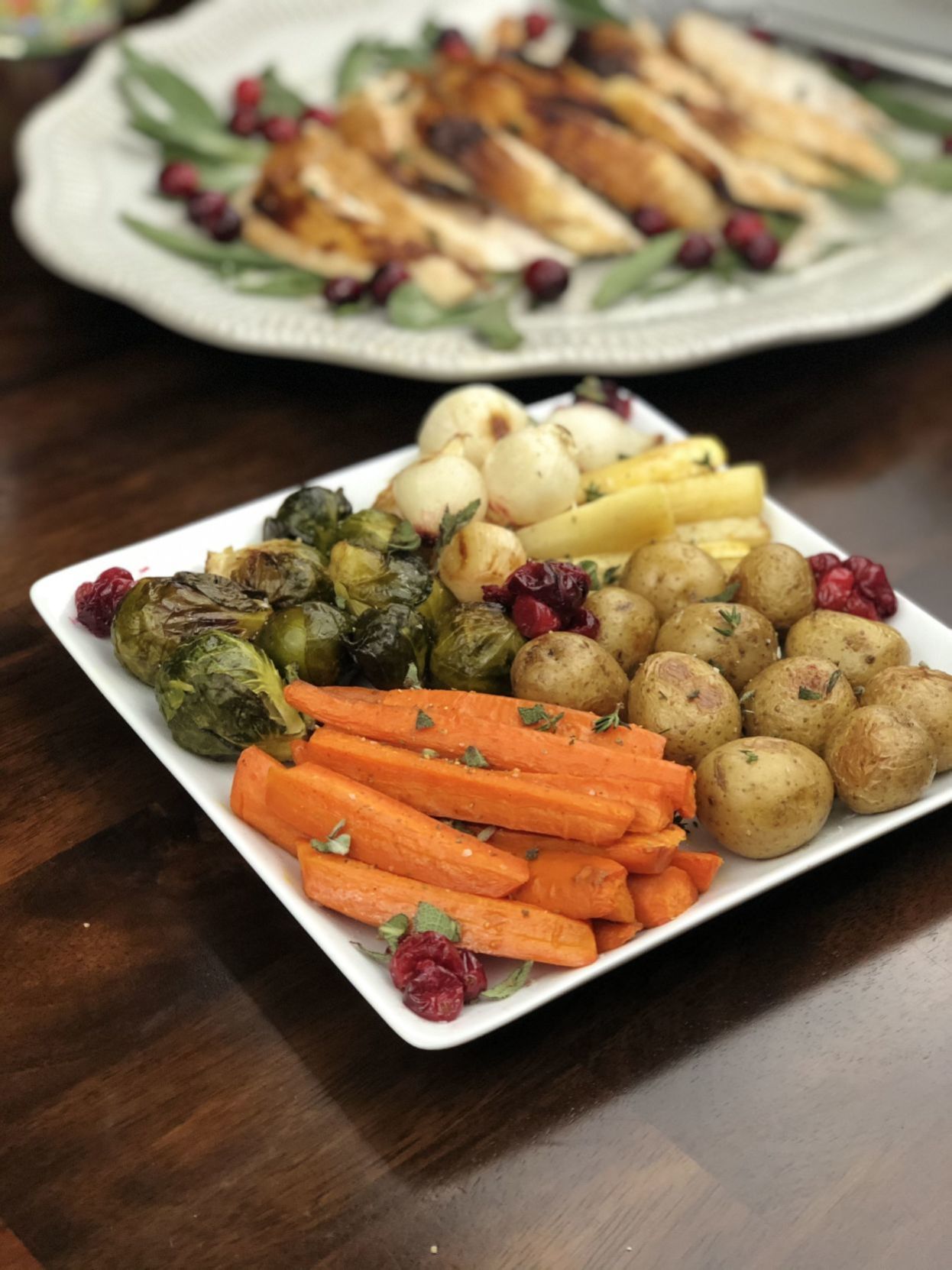Sheet-pan roasted vegetables